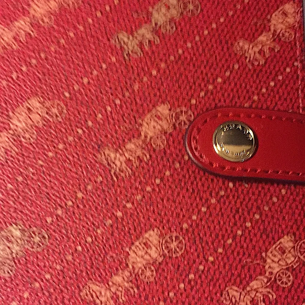 COACH -NOTEBOOK W/DIAGONAL HORSE & CARRIAGE PRINT - Picture 10 of 12